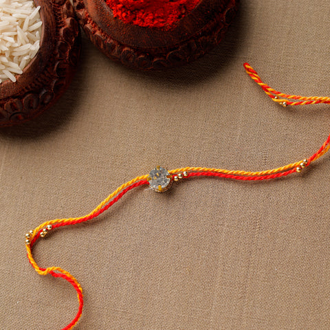 Handmade Stone Beadwork Rakhi