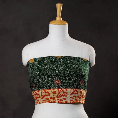 Block Printed Blouse Piece
