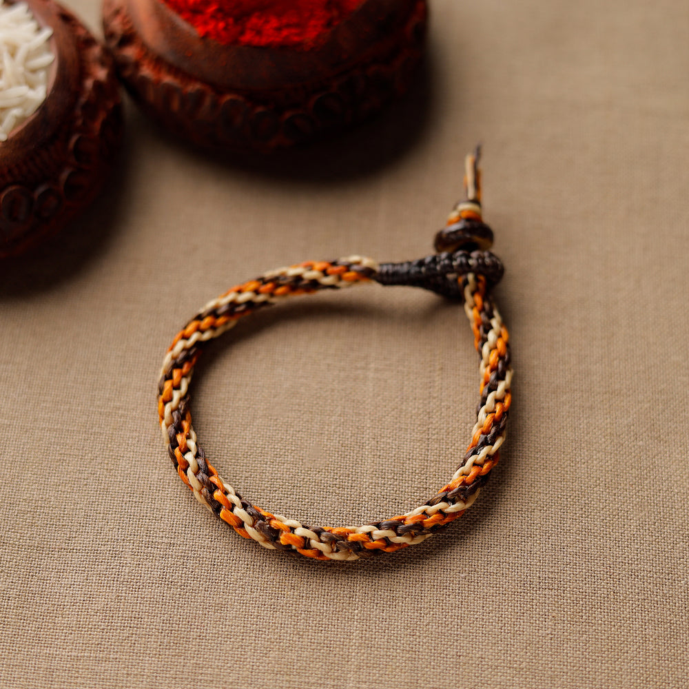 Handmade Cord Bracelet Rakhi 13