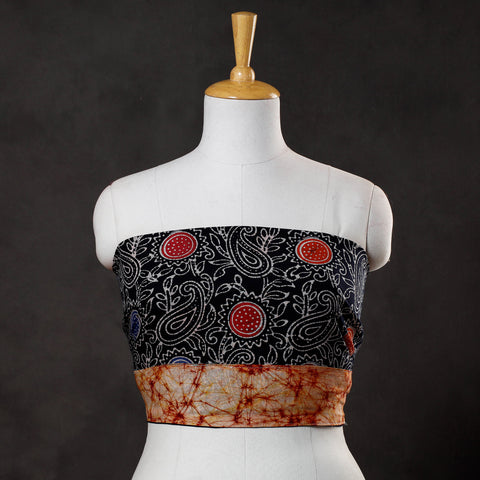 Block Printed Blouse Piece
