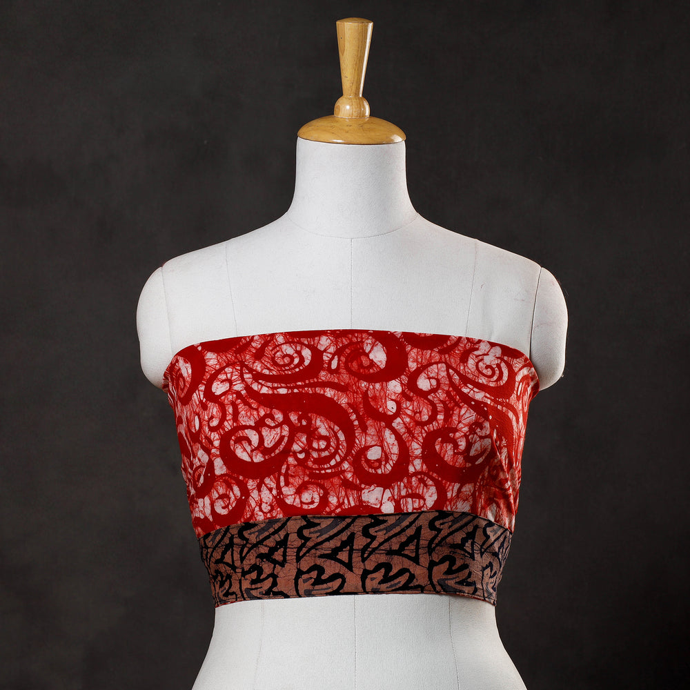 Block Printed Blouse Piece
