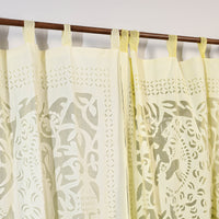 Applique Cutwork Door Curtain