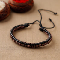 Handmade Leather Bracelet Rakhi 45