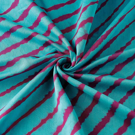 Leheriya chanderi fabric