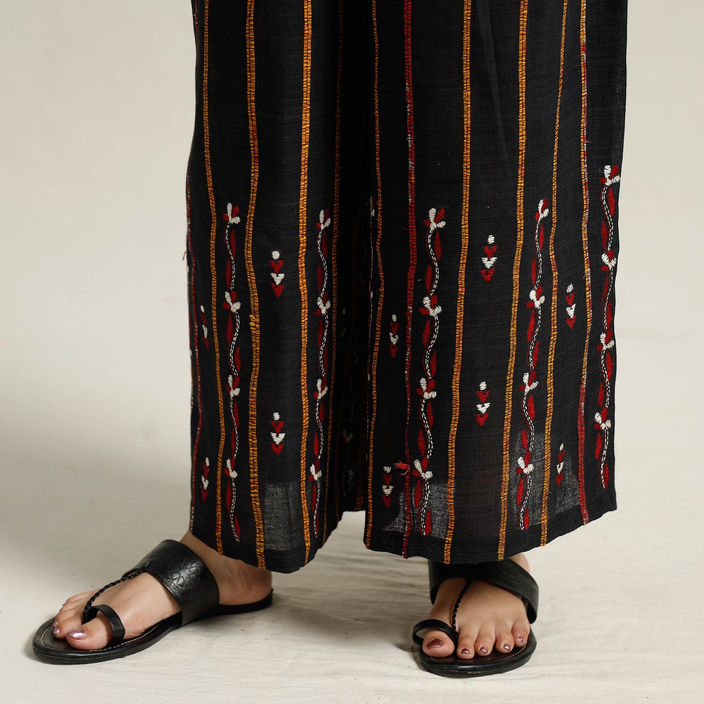 Kantha Embroidered Palazzo