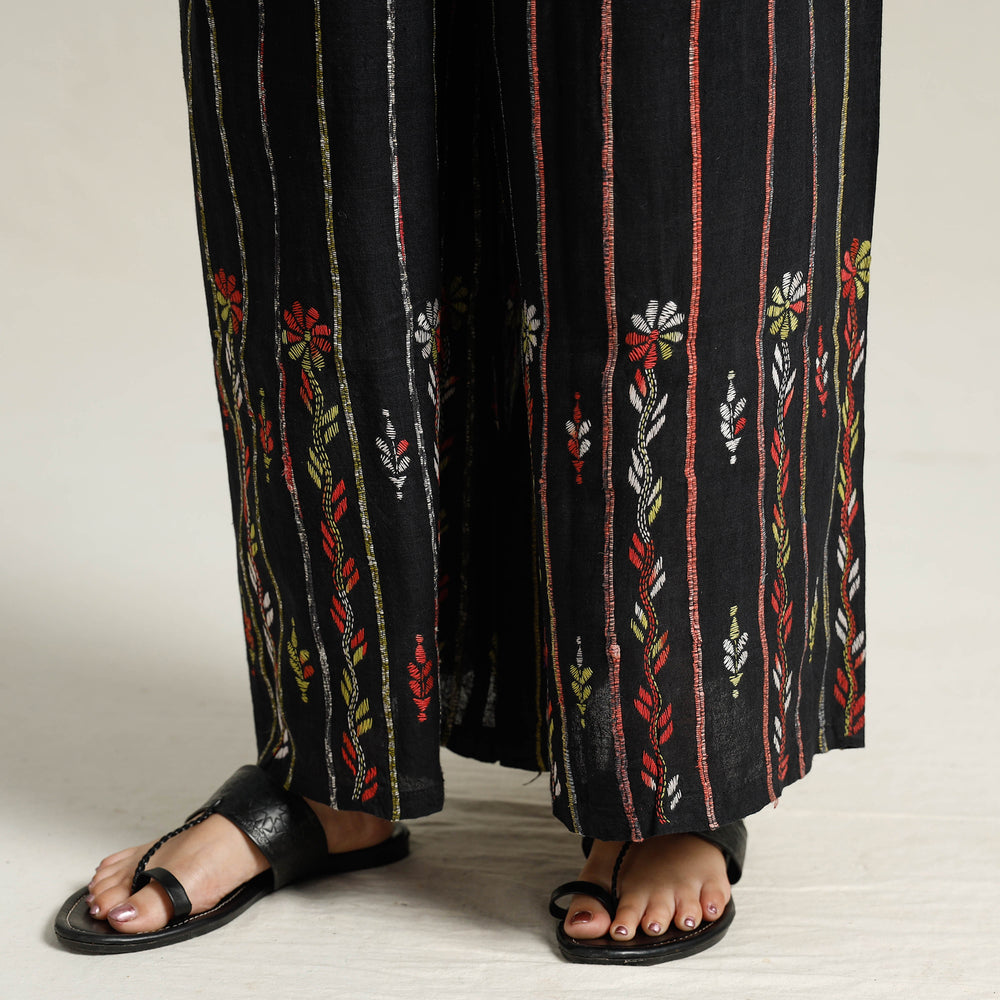 Kantha Embroidered Palazzo 