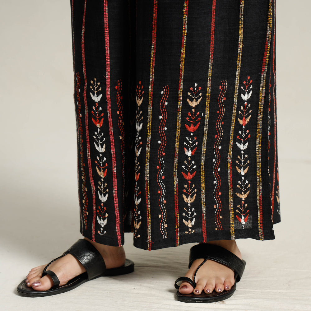 Kantha Embroidered Palazzo 