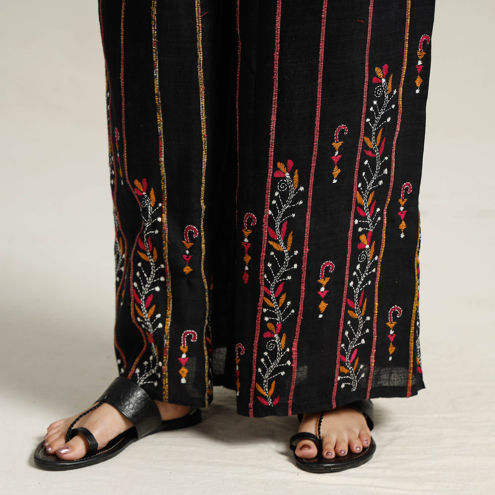 Kantha Embroidered Palazzo 