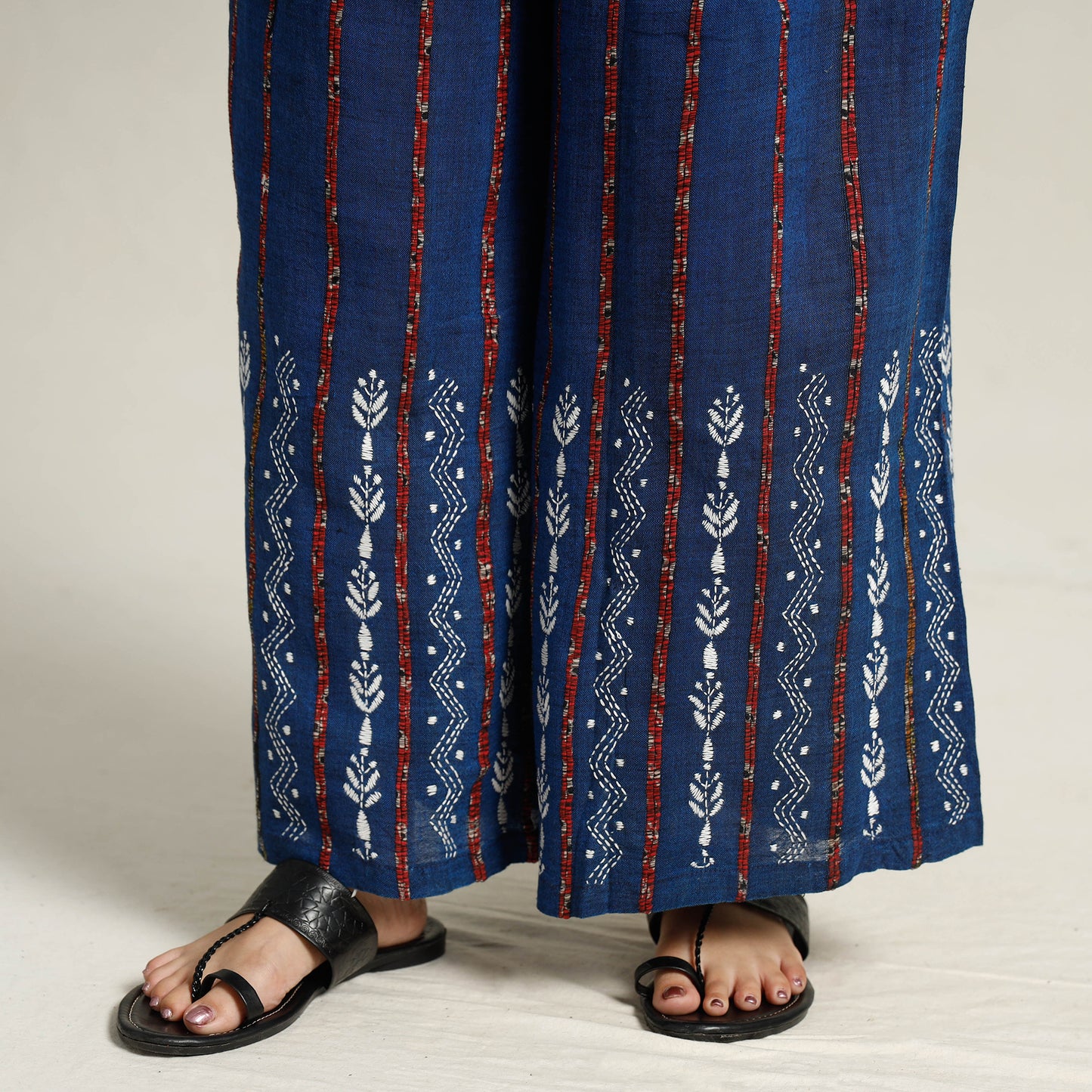 Kantha Embroidered Palazzo 