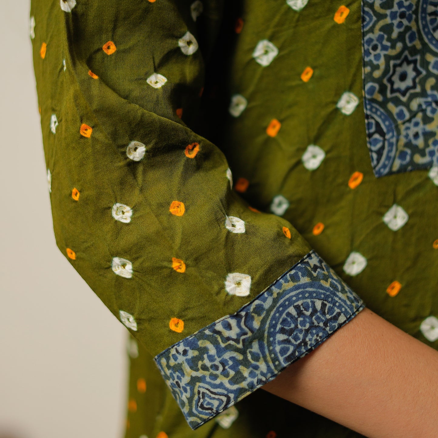 bandhani kurta