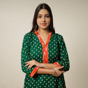 bandhani kurta