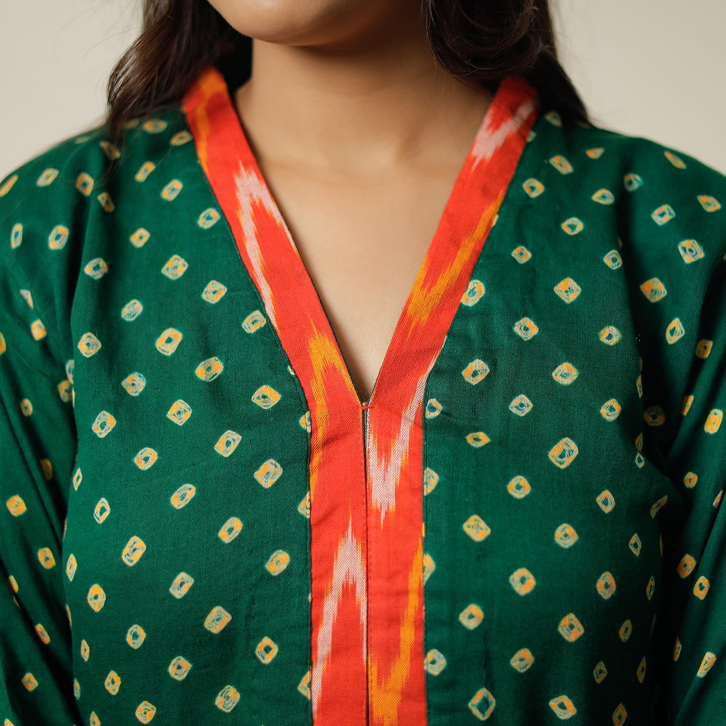 bandhani kurta