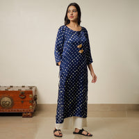 bandhani kurta