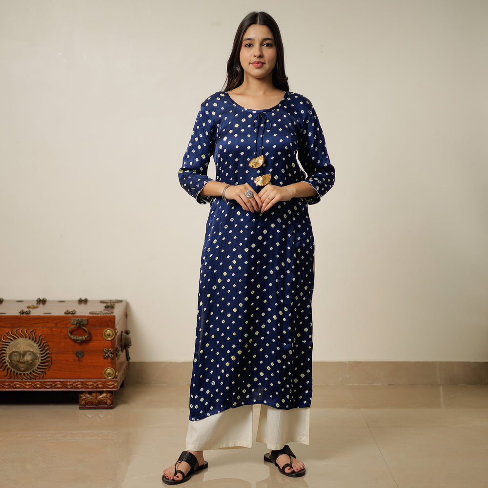 bandhani kurta