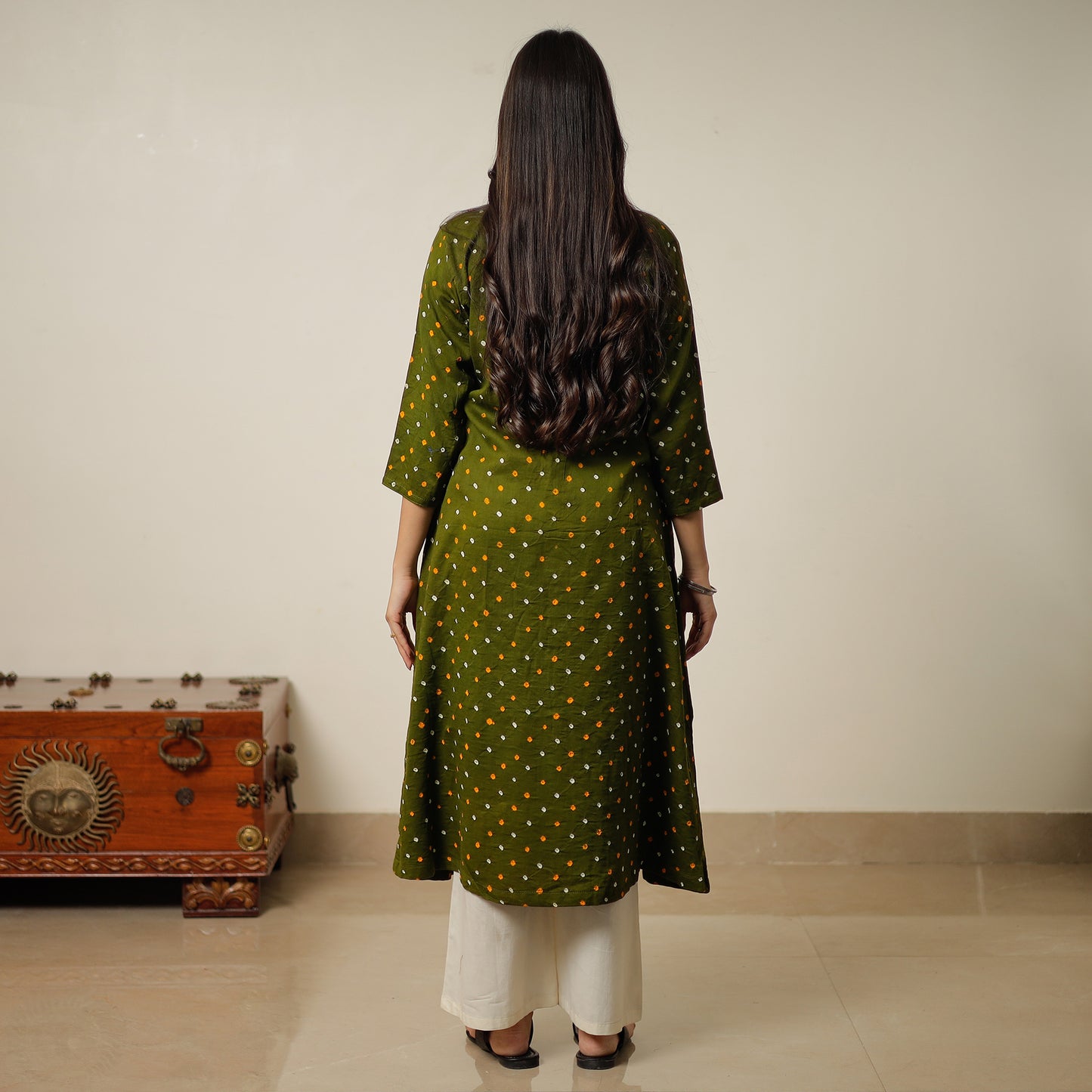 Bandhani Kurta 