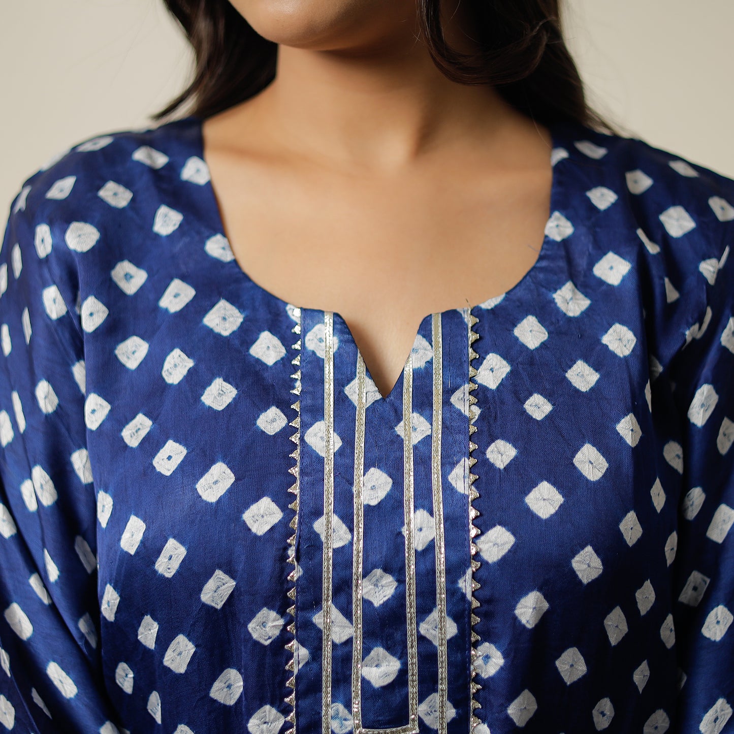 bandhani kurta