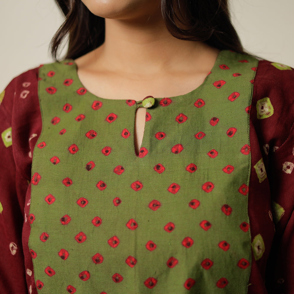 Bandhani Kurta 