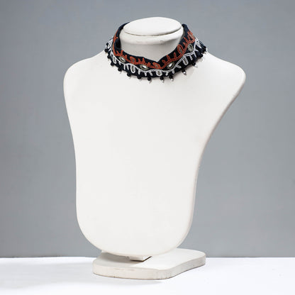  kutch embroidery choker necklace