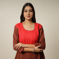 bandhani kurta