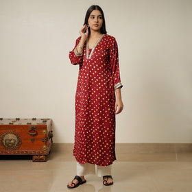 Bandhani Kurta 