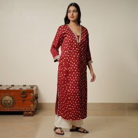 Bandhani Kurta 