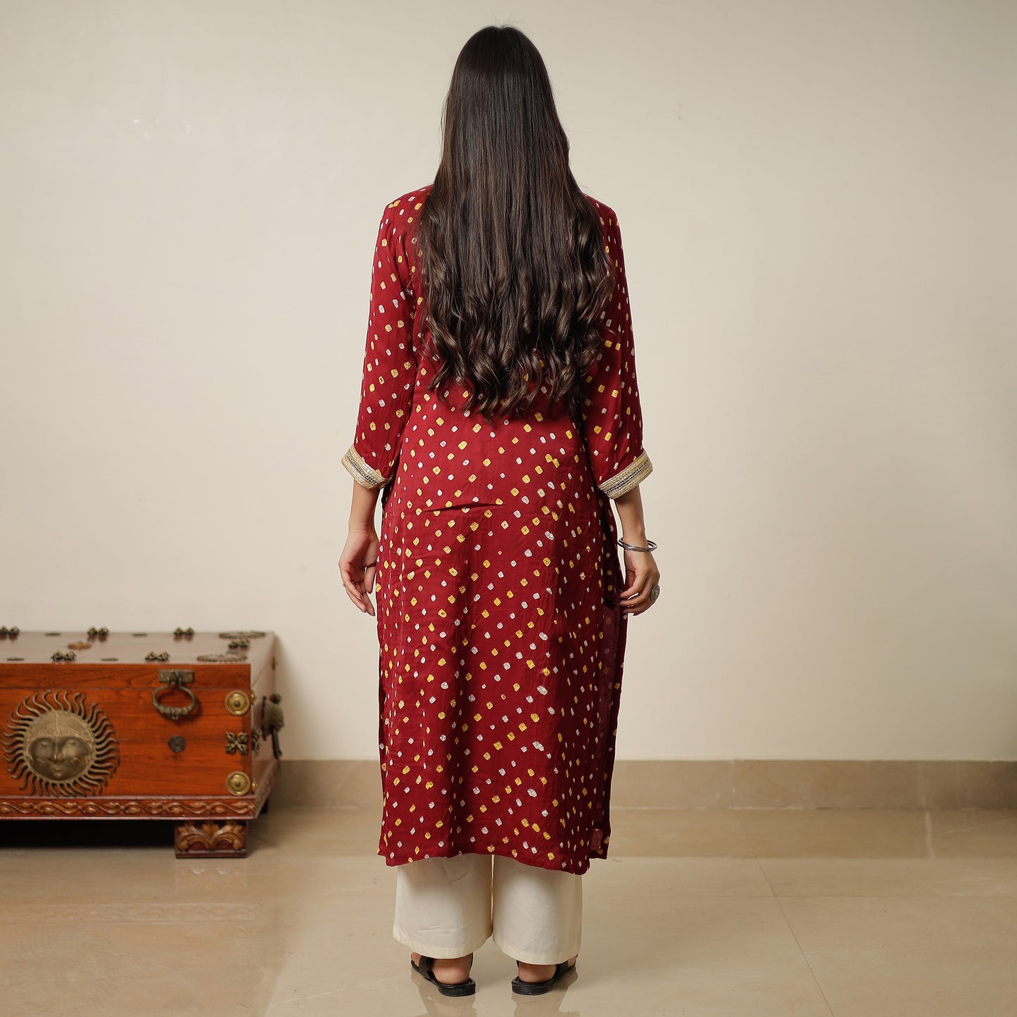 Bandhani Kurta 