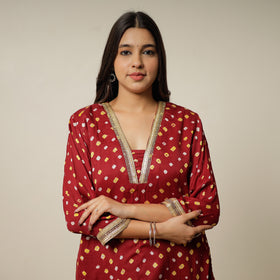 Bandhani Kurta 