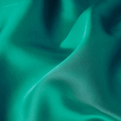 Persian Green - Pure Modal Silk Plain Fabric 05