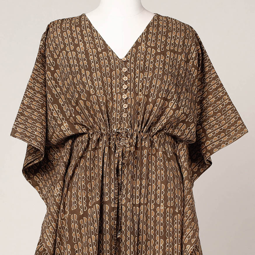 Block Printed Kaftan