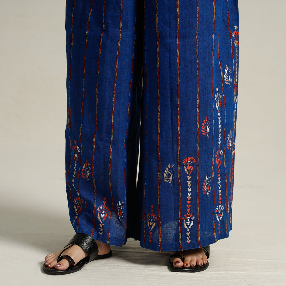 Kantha Embroidered Palazzo 