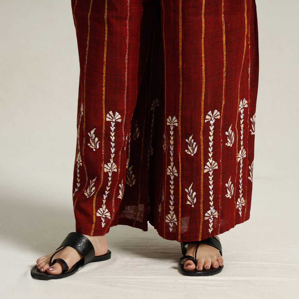 Kantha Embroidered Palazzo 