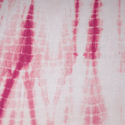 Pink - Shibori Tie-Dye Cotton Fabric