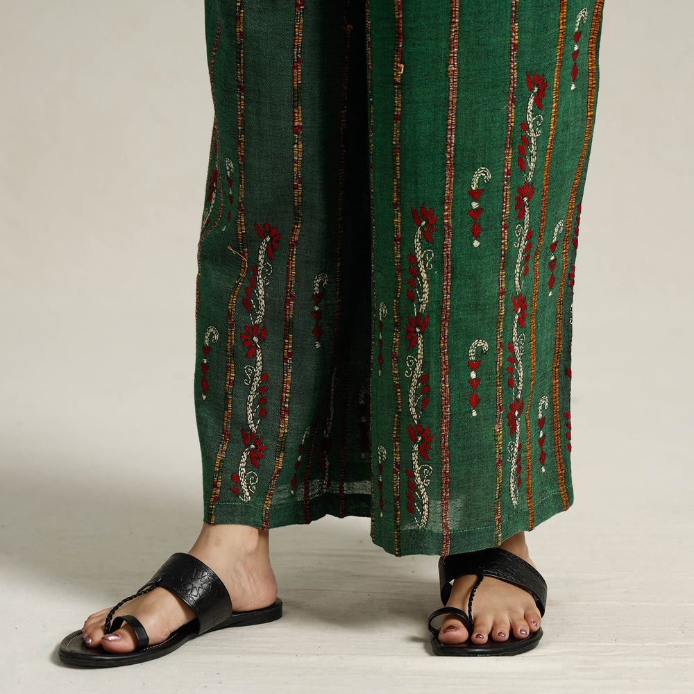 Kantha Embroidered Palazzo 