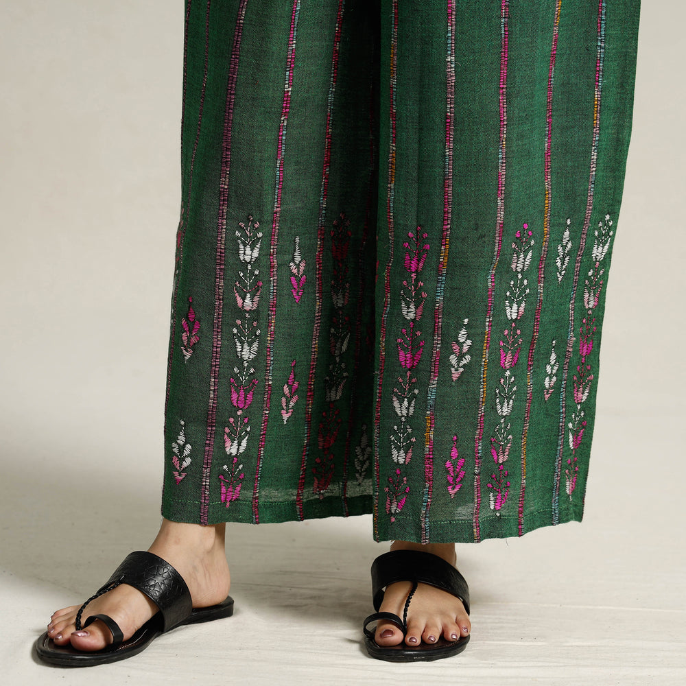 Kantha Embroidered Palazzo 