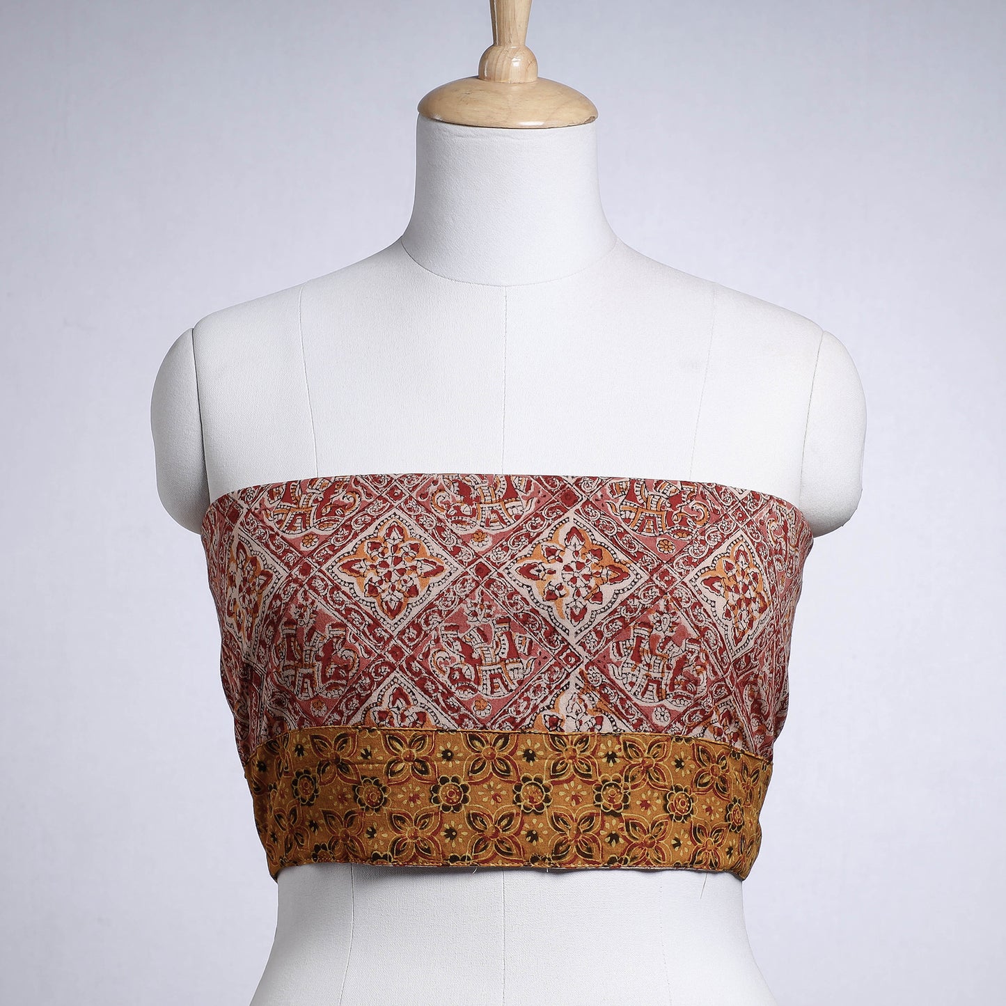 kalamkari blouse piece