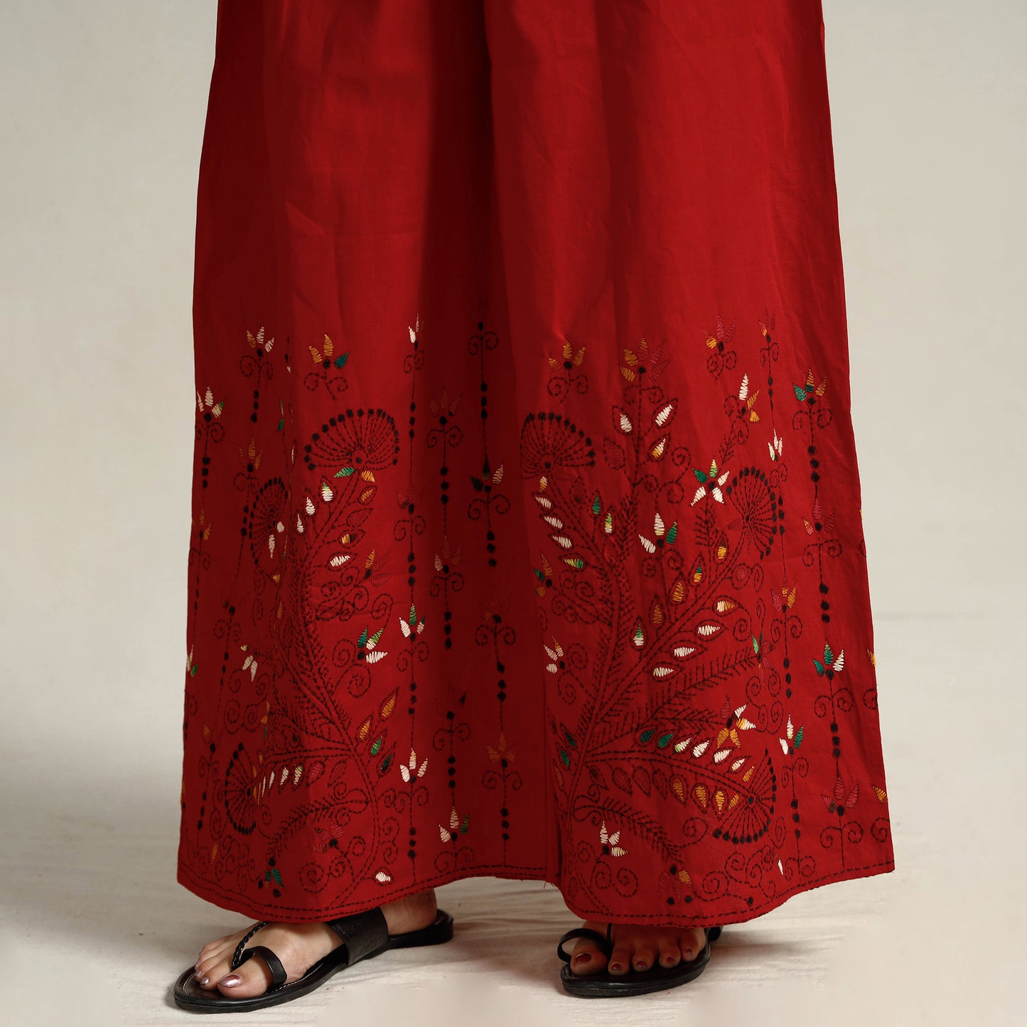 Kantha Embroidered Palazzo 