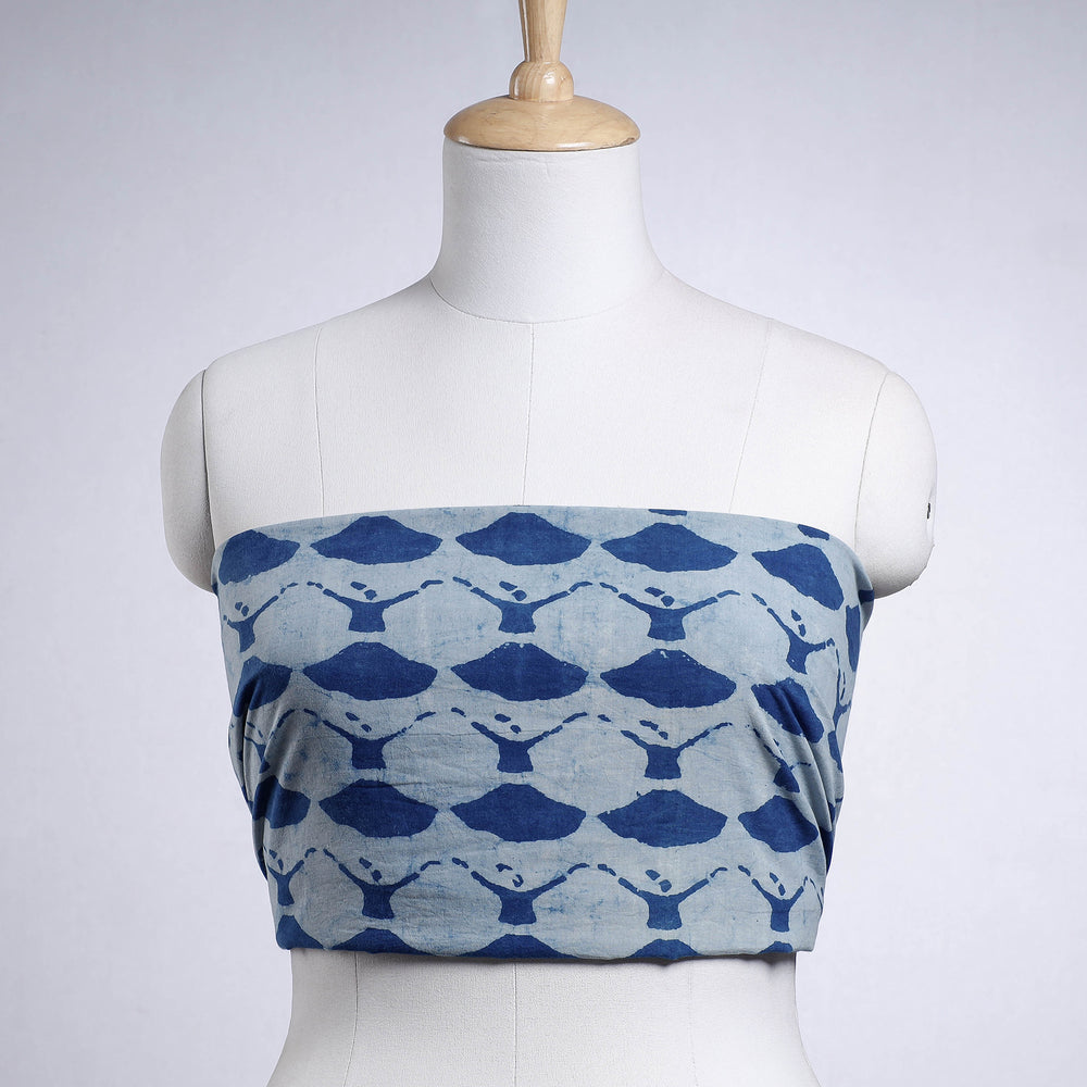 Block Printed Blouse Piece