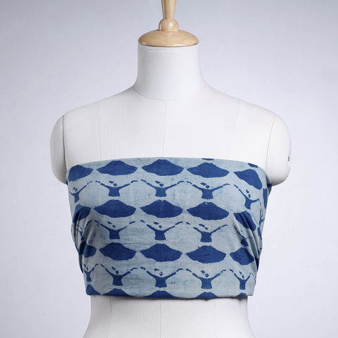 Block Printed Blouse Piece