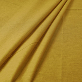 Mustard yellow - flex cotton prewashed plain fabric 09