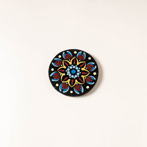  Mandala Art Handpainted Wooden Magnet 