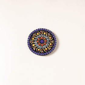  Mandala Art Handpainted Wooden Magnet Online at iTokri.com