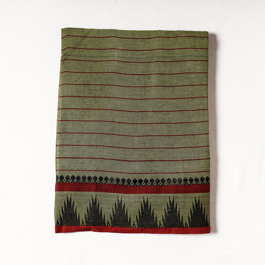 Green - Kanchipuram Cotton Precut Fabric (1.5 Meter)