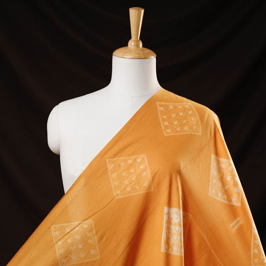 Yellow - Nui Shibori Tie-Dye Cotton Fabric