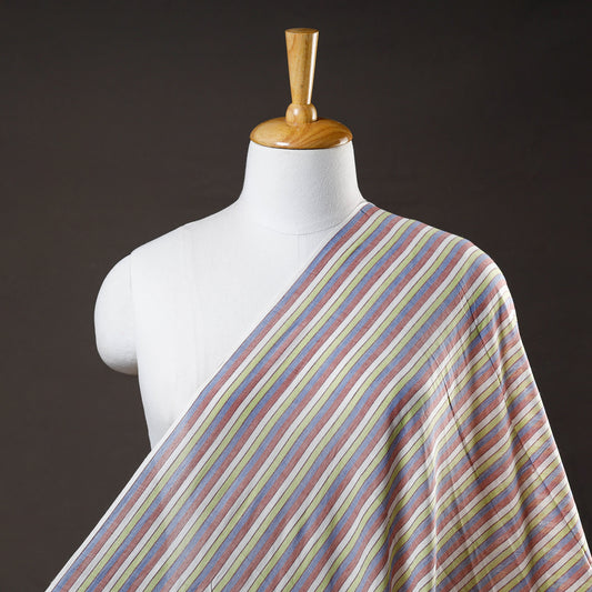 Multicolor - Bengal Pure Handloom Cotton Fabric