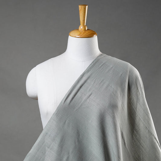 Grey - Pure Handloom Godavari Cotton Fabric