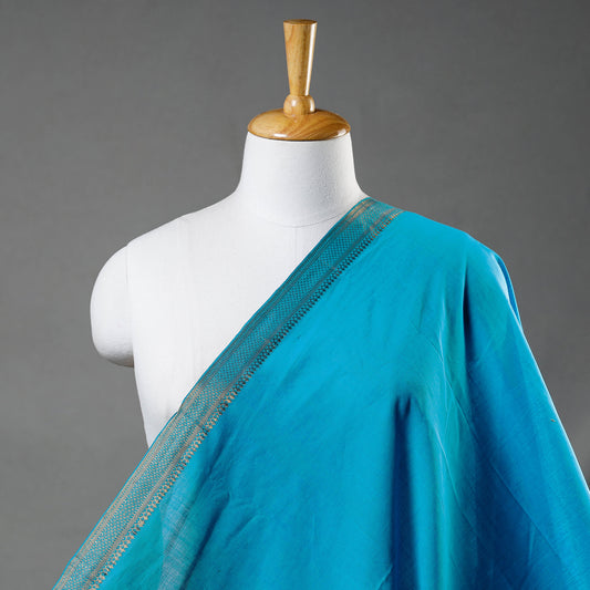 Aqua Blue - Original Mangalagiri Handloom Cotton Fabric