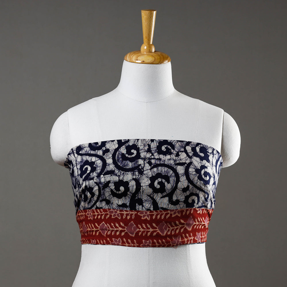 Block Printed Blouse Piece
