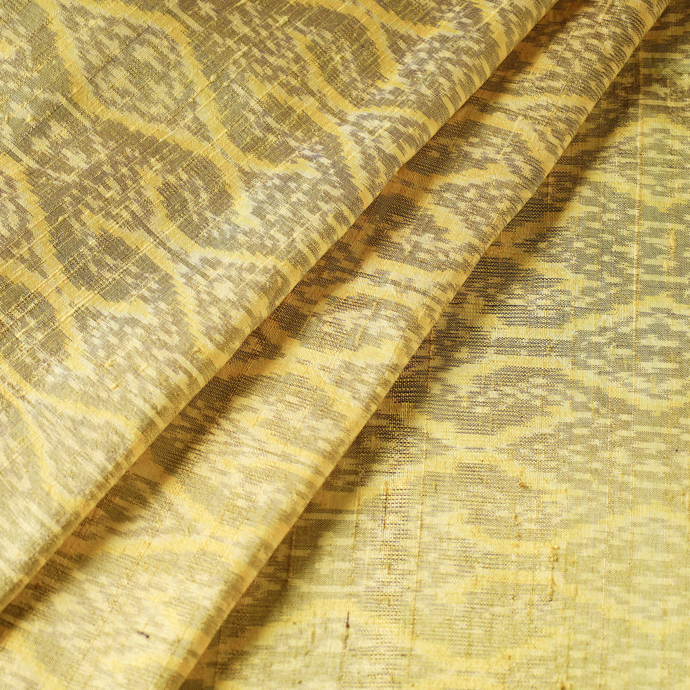 Pochampally Ikat Raw Silk Pure Handloom Fabrics