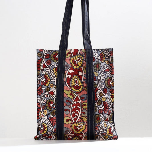 Handpainted Kalamkari Natural Dyed Cotton Shoulder Bag