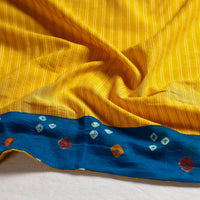 Yellow - Jacquard Cotton Blouse Piece